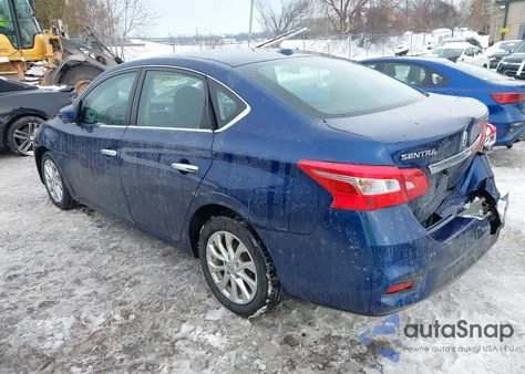 2019 Nissan Sentra Sv z USA, uszkodzony, nr VIN 3N1AB7AP3KY448733